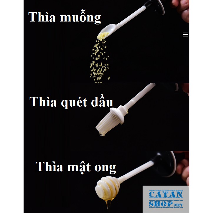 Hủ Lọ gia vị thủy tinh cao cấp dành cho nhà bếp của gia đình bạn thêm xinh xắn GD282-LoGV | BigBuy360 - bigbuy360.vn