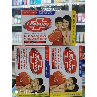 Combo 3 bánh xà phòng lifebuoy 125 g/ bánh