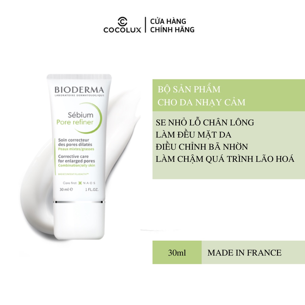 Kem Dưỡng Se Khít Lỗ Chân Lông Bioderma Sébium Pore Refiner 30ml