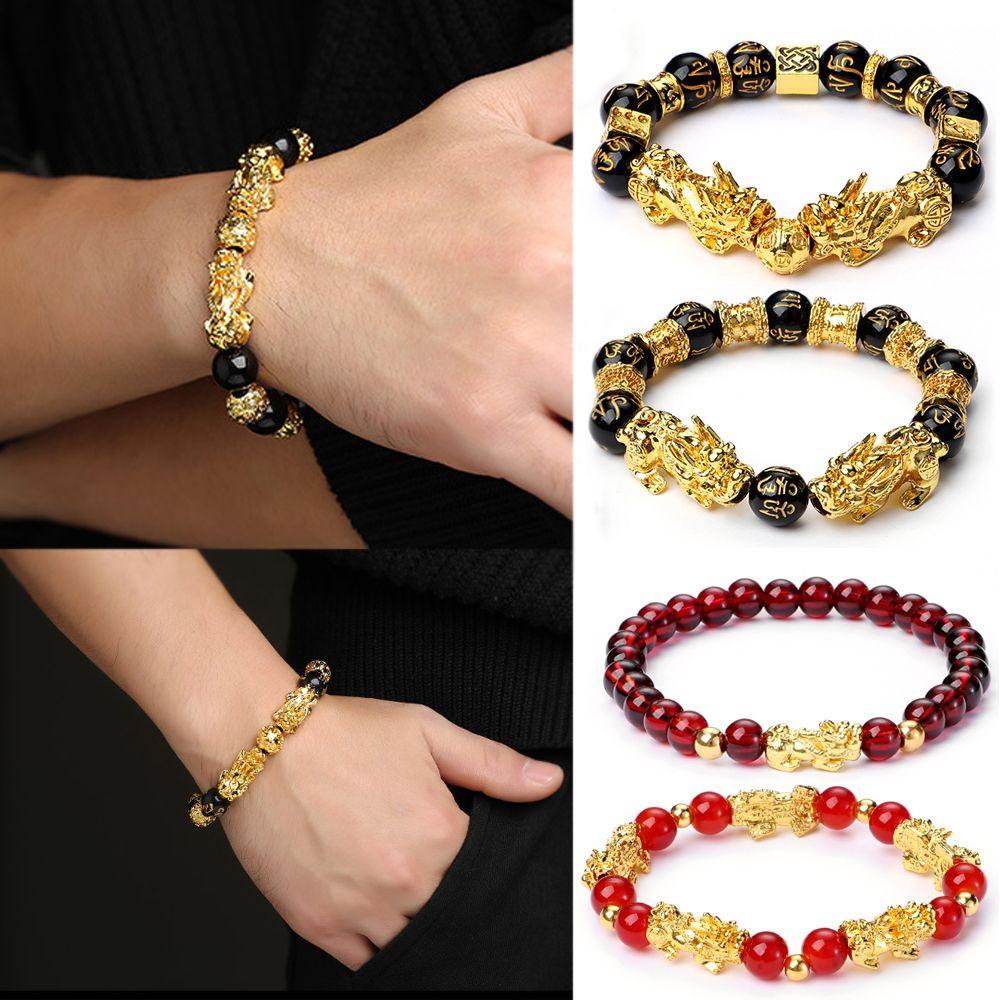 Vòng Tay Hạt Đen May Mắn Thời Trang