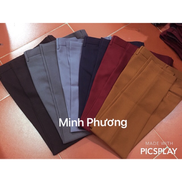 ( sỉ và lẻ) quần Tây nam hàn quốc 6 màu cực hót | BigBuy360 - bigbuy360.vn