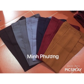 Quần Tây nam hàn quốc 6 màu cực hót