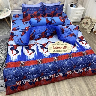 TRỌN BỘ GA GỐI CHĂN PHAO 5 MÓN SIÊU NHÂN