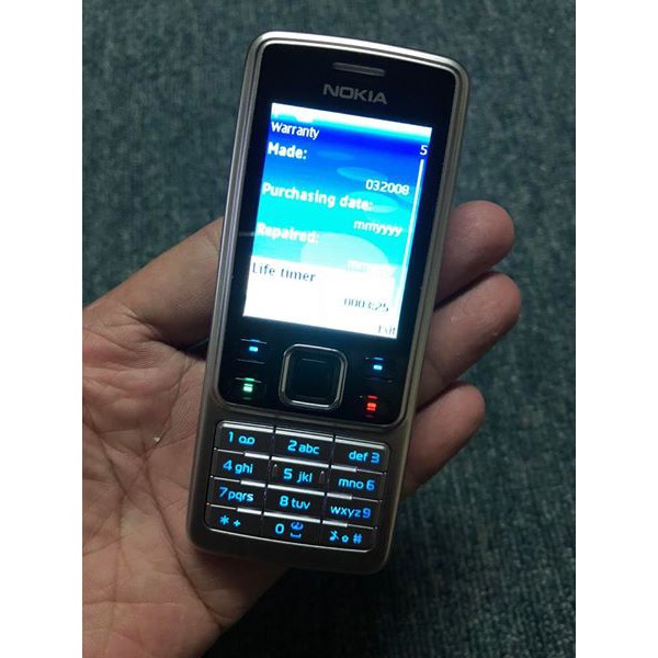Nokia 6300 màu đen bạc