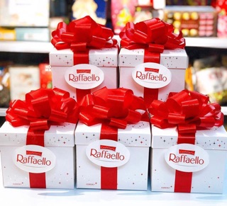 KẸO DỪA RAFFAELLO HỘP VUÔNG NƠ TO - 300gr