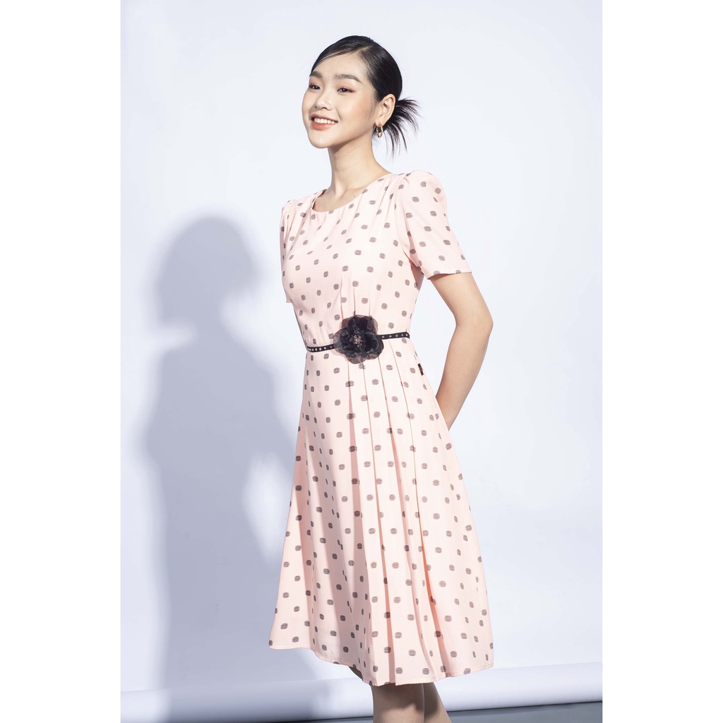 Đầm xòe, cộc tay MMOutfit M-DA060421197