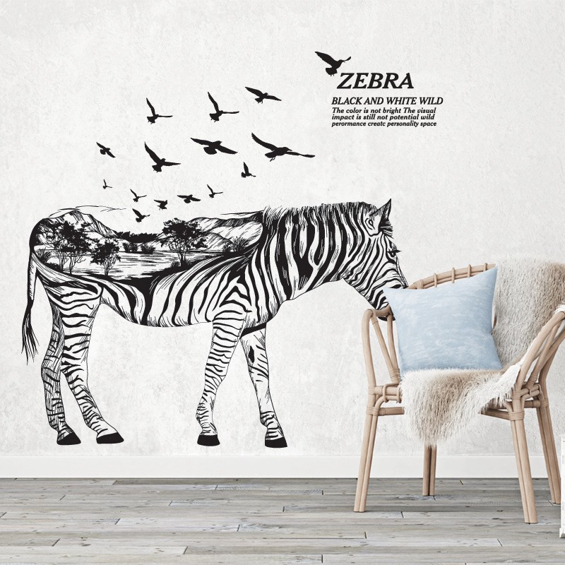 decal ngựa vằn