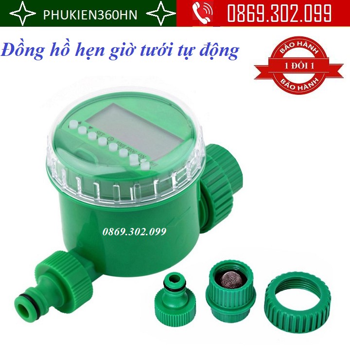 Đồng hồ hẹn giờ tưới tự động dùng pin