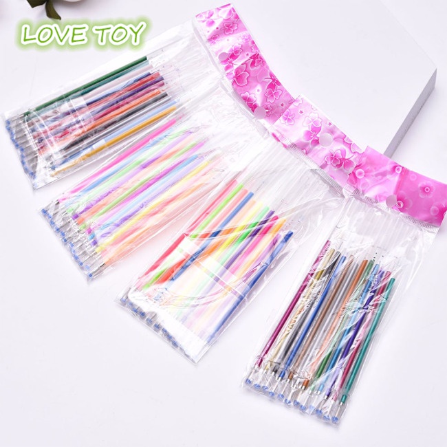 Set Ruột Bút Gel Nhiều Màu Sắc 12/24/36/48
