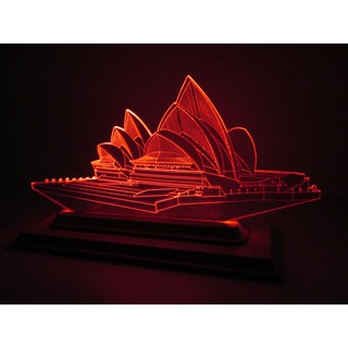 Mô Hình Đèn Led 3D Nhà Hát Opera Sydney