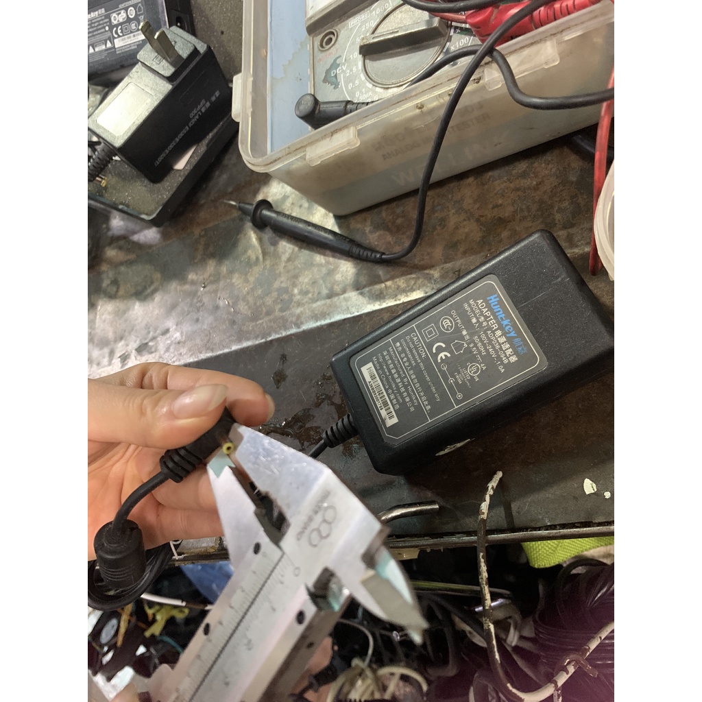 🌟QUA SỬ DỤNG,CŨ 🌟Cục sạc máy Pos S90 HUNTKEY NEXGO 9.5V - 2.4A / 4A  9V - 2.5A 8.5V 2.5A chân nhỏ / nhỡ / to kèm dây