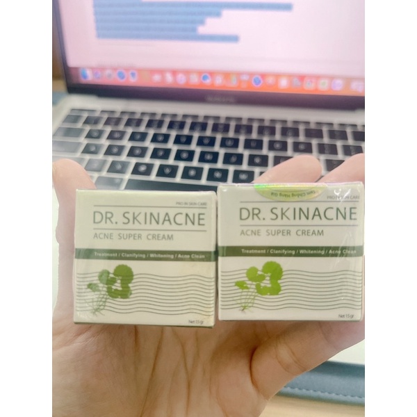 KEM LOẠI BỎ MỤN DR.SKINACNE - HỘP 15GR