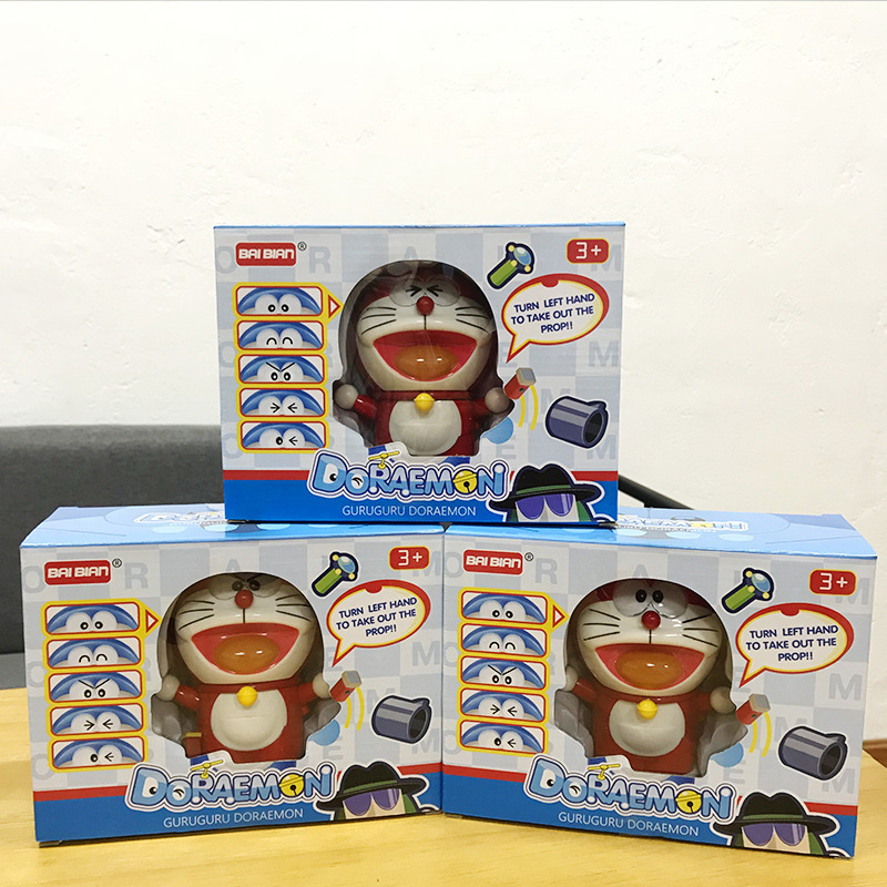 Mô hình đồ chơi hình Doraemon thay đổi khuôn mặt dành cho trẻ em