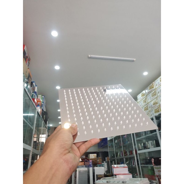 Bộ sen cây KAN hd Zy thân đồng mạ inox giá rẻ 1.680k bát sen vuông