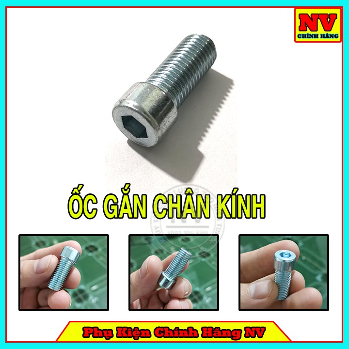 [Mã LIFEAUMAY giảm 10% tối đa 30k đơn 150k] Ốc Lục Giác Gắn Chân Kính 10li25 Đủ Ren