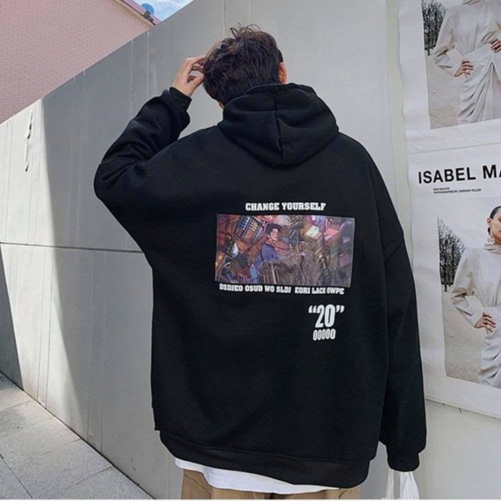 ÁO KHOÁC HOODIE in Change Youself nam nữ | BigBuy360 - bigbuy360.vn