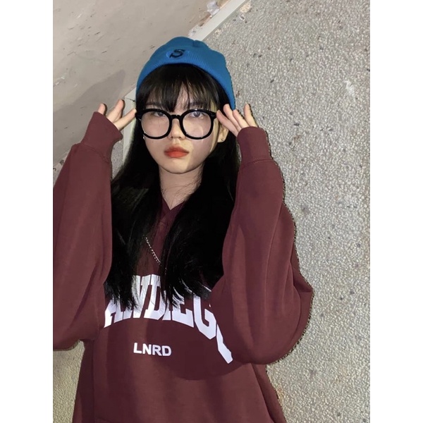 Áo Hoodie nỉ bông 2280 Nelly Heybig unisex form rộng dành cho nam và nữ 221109