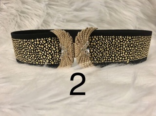 Thắt lưng nữ bản 5cm. Full hạt độc đáo