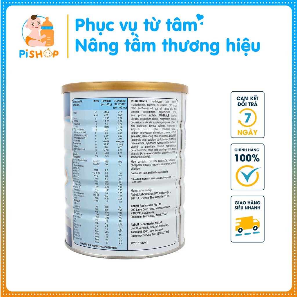 Sữa Ensure Úc vị vani 850g - DINH DƯỠNG CHO NGƯỜI LỚN | BigBuy360 - bigbuy360.vn