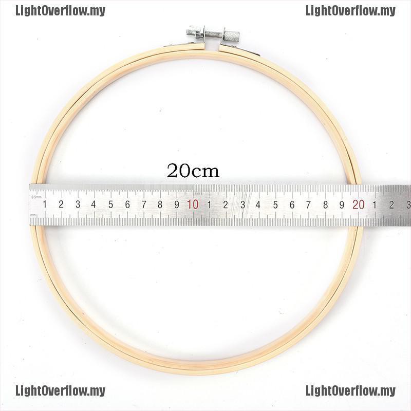 Khung Thêu Bằng Gỗ Hình Tròn Tiện Dụng