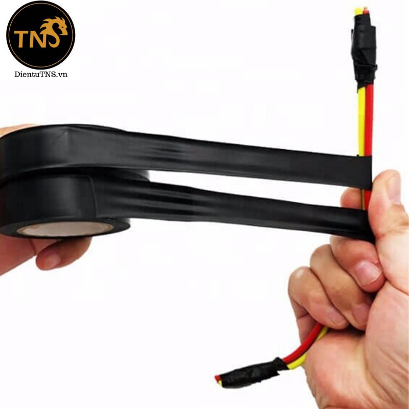 Tns. Băng keo điện bãi nhật màu xám