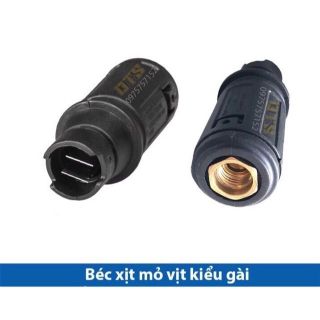 Béc rửa xe mỏ vịt gắn súng xịt rửa áp lực cao, có thể tháo lắp