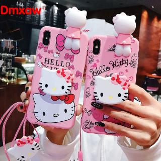 Ốp điện thoại họa tiết Hello Kitty cho Samsung Galaxy A51 A71 S20 M40s A70 A50S A30S A70S A20S A10S A50 A30 A10 M10 M20