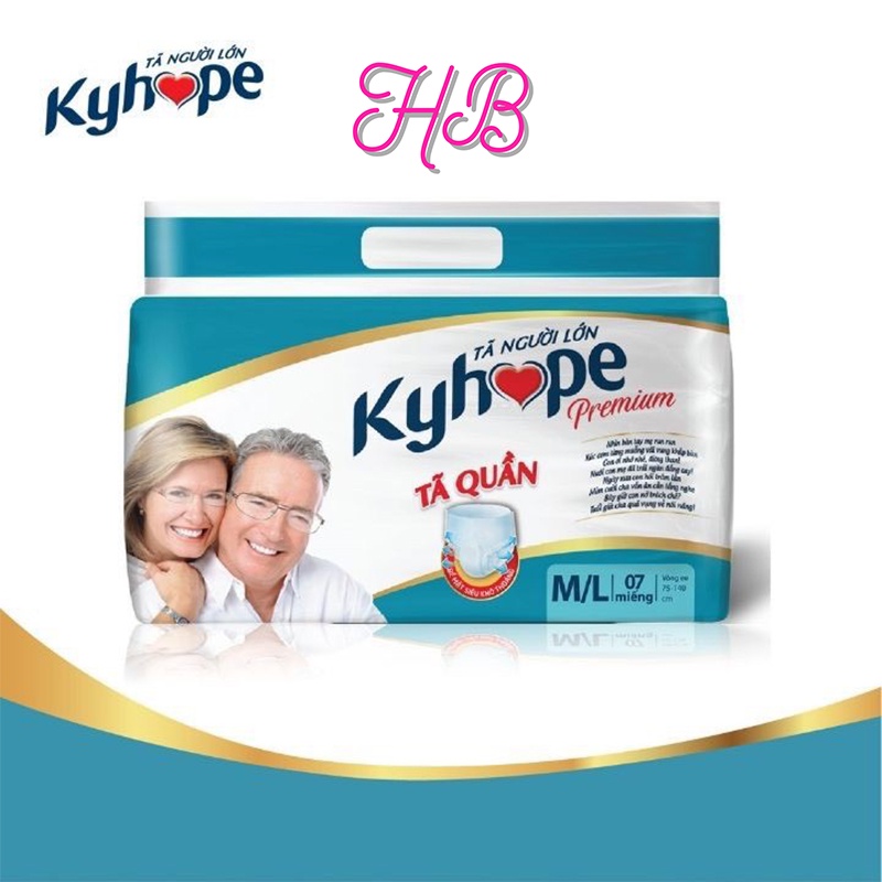 Tã quần Kyhope Premium M/L 7 Miếng 1 bịch