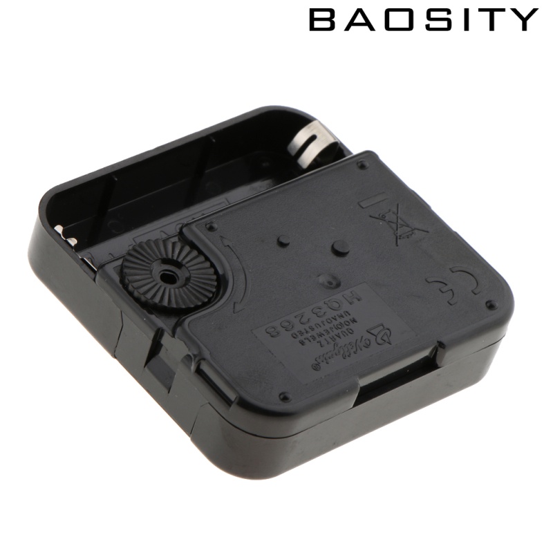 [BAOSITY]3xDIY Silent Quartz Wall Clock Movement Mechanism Repair Replacment Black Part Style03