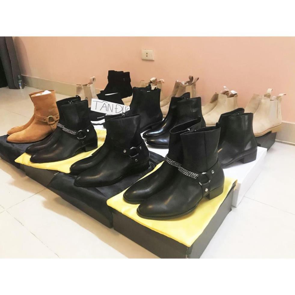 [VN BOOT - TÂN ĐỨC] Harness Boot Leather ( Da bò ) 1:1 authentic - Sale 1