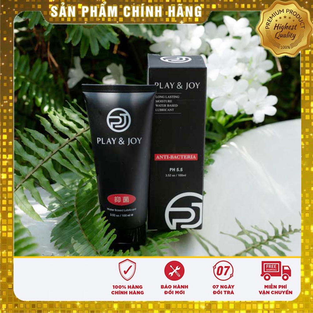 Gel Bôi Trơn Dành Cho Nữ Giới Gel Bôi Trơn Âm Đạo Kháng Khuẩn Cao Cấp Play&Joy Anti Bacteria Cao Cấp Từ Đài Loan