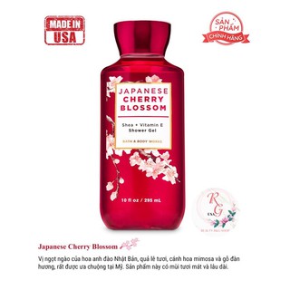 Bath & Body Works- sữa tắm: CHERRY BLOSSOM
