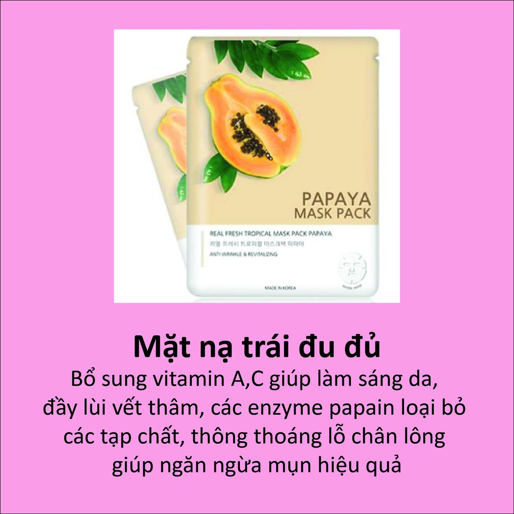 Mặt nạ trái cây JNN