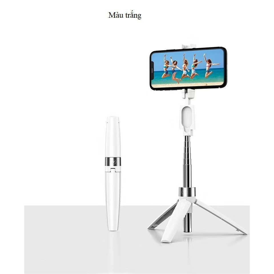 ❈❧✆SIÊU ĐẸPTripod bluetooth đa năng  Y11 3in1 kiêm chân đỡ điện thoại livestream, gậy tự sướng có điều khiển blue | BigBuy360 - bigbuy360.vn
