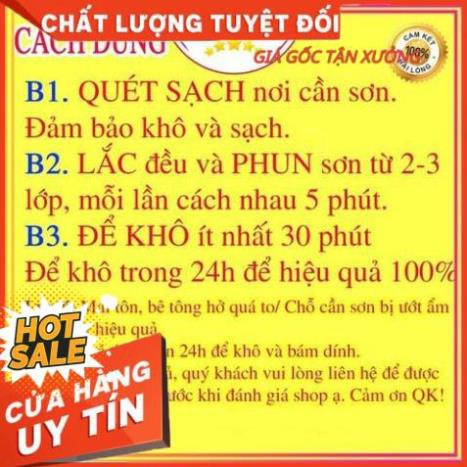 Bình xịt chống thấm, sika chống thấm tường, chống thấm dột dạng sơn xịt sẵn