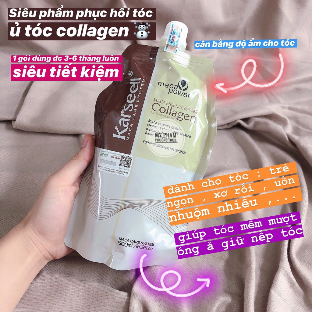 [AUTH] Ủ Tóc Collagen Karseell 500ml | BigBuy360 - bigbuy360.vn