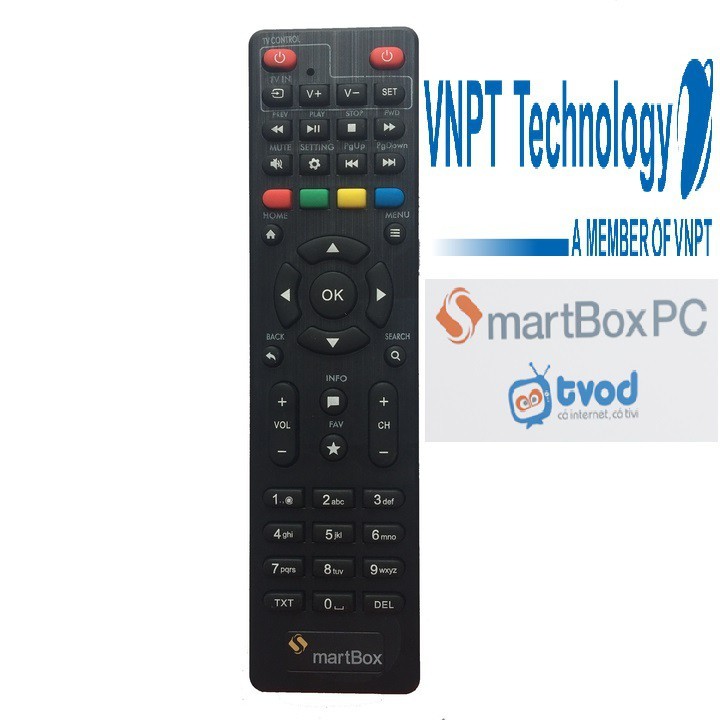 Điều khiển / Remote đầu thu My TV (My TV của hãng HUAWEI - ZTE - SmartBox)