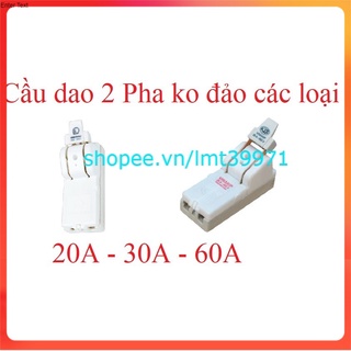 Cầu dao điện 2 Pha không đảo các loại 20A - 30A - 60A OMINSU hoặc VINAKIP