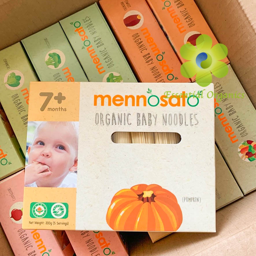Mì Ăn Dặm Cho Bé Vị Rau Củ Hỗn Hợp Mennosato 200g ( Gói 1 Vị) date 03/10/2023