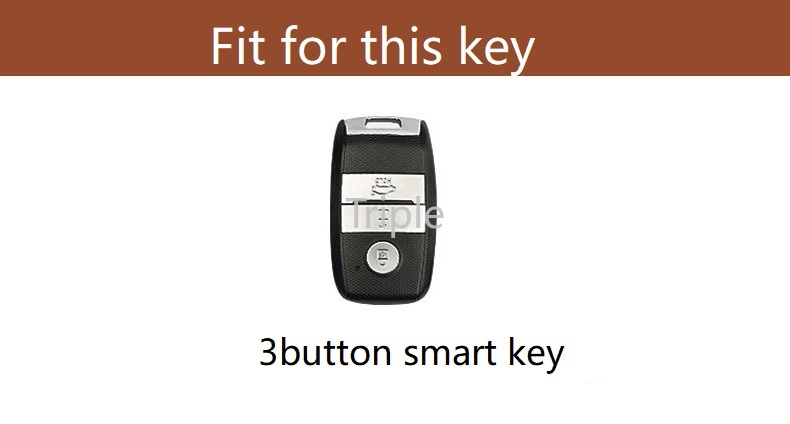 Ốp chìa khóa xe hơi bằng da và tpu mềm cho Kia Stonic RIO Ceed Cerato Optima K5 Soluto Sorento
