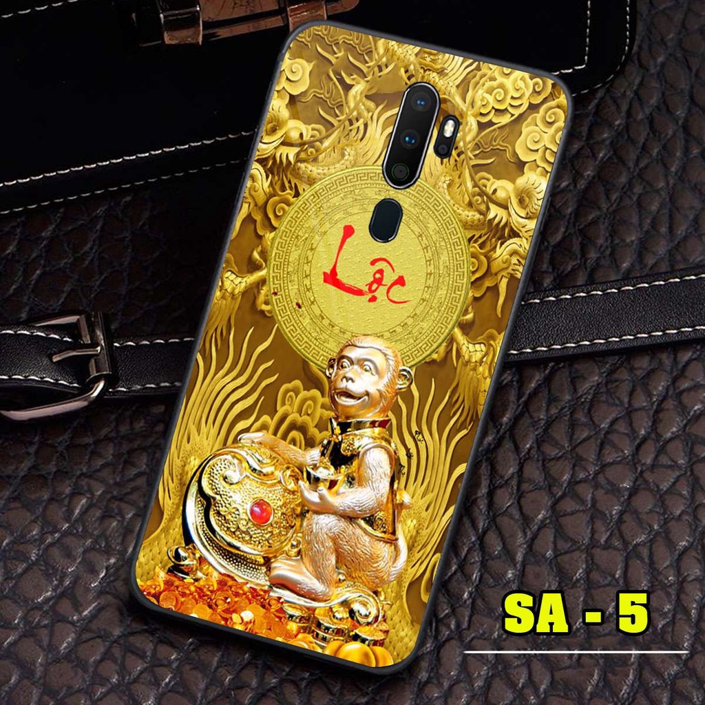 Ốp lưng kính 3D in hình 12 Con Giáp May Mắn cho Oppo A5 2020 - Oppo A9 2020 sắc nét