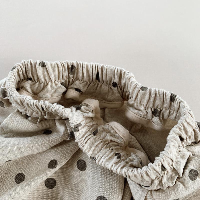 Quần short chấm bi Vintage cho bé