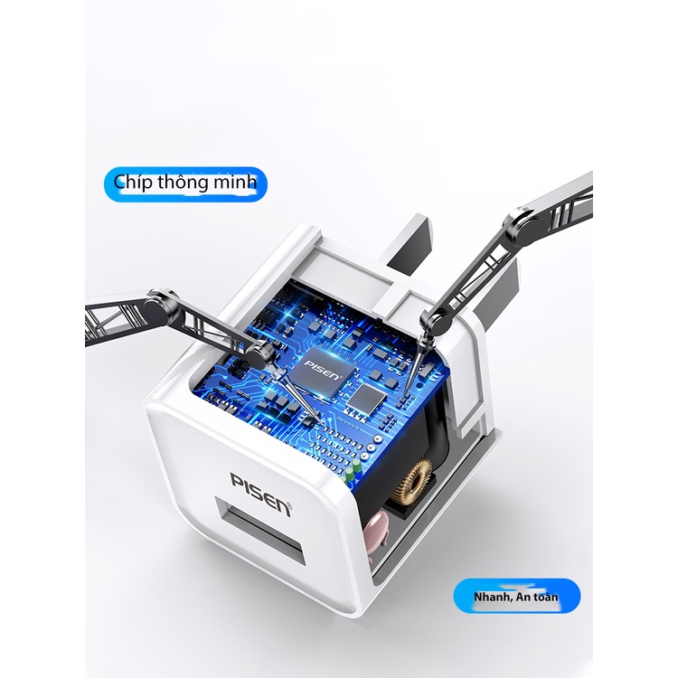 Củ sạc PISEN i Charger 1A , 5W