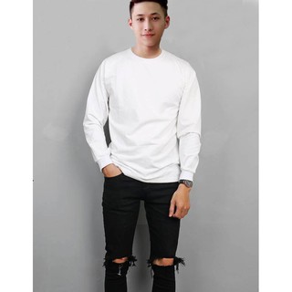 Áo thun Sweater White Bassic Unisex