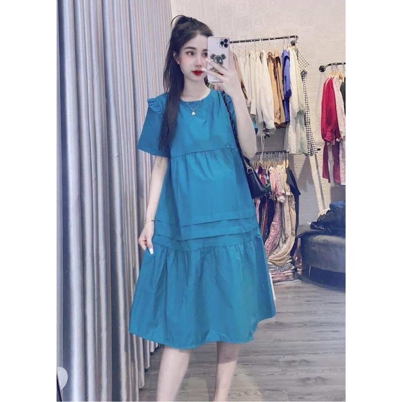 Đầm bầu công sở dự tiệc giá rẻ - váy bầu thiết kế đẹp kiểu dáng thời trang phù hợp dự tiệc - đi chơi