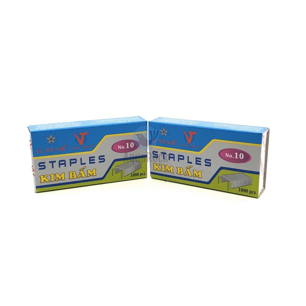 Lốc 20 hộp nhỏ kim bấm Gstar số 10 / No. 10