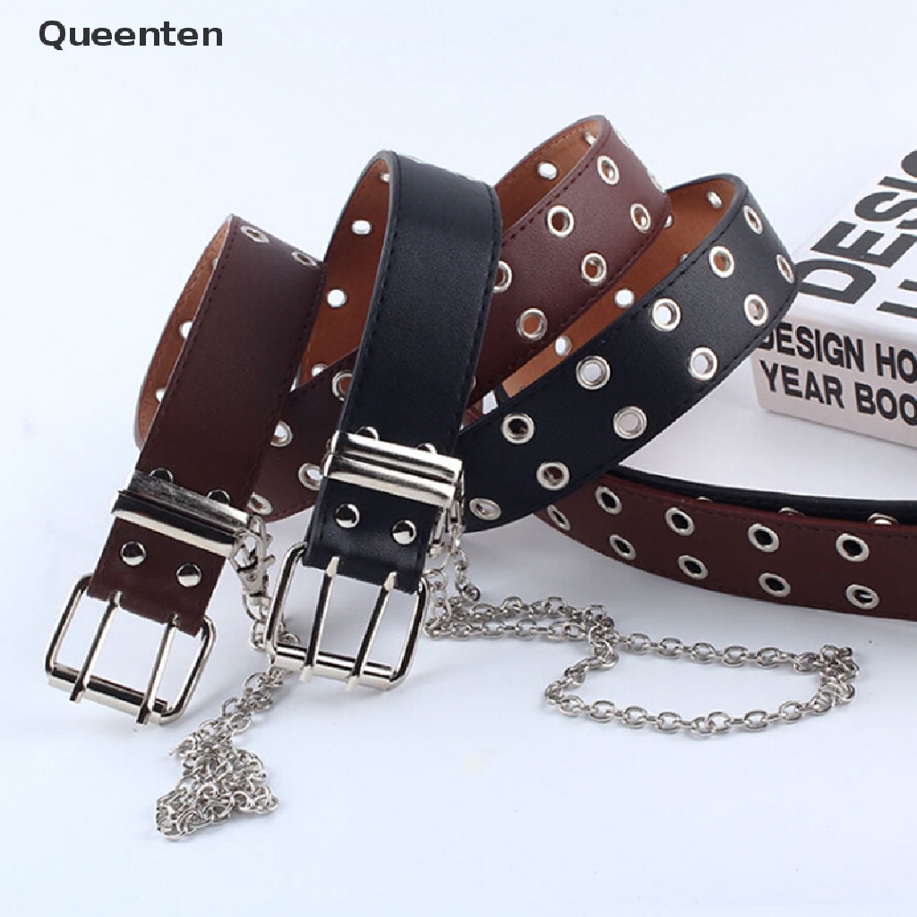 Thắt Lưng Da Hai / Đôi Phong Cách Punk Cá Tính Cho Nữ