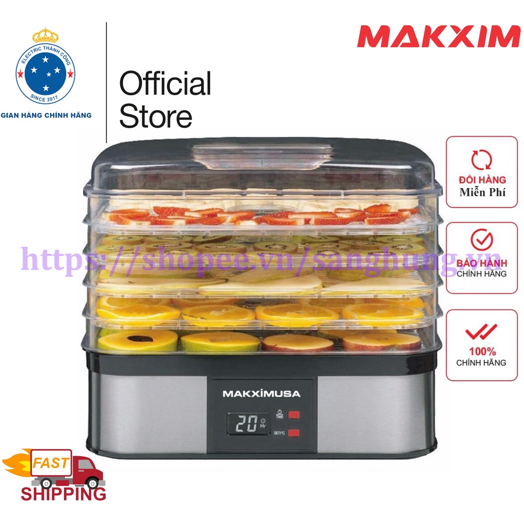 Máy sấy hoa quả thực phẩm gia đình Makxim USA MKX-DH-2015