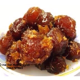 Ô mai mơ xào gừng