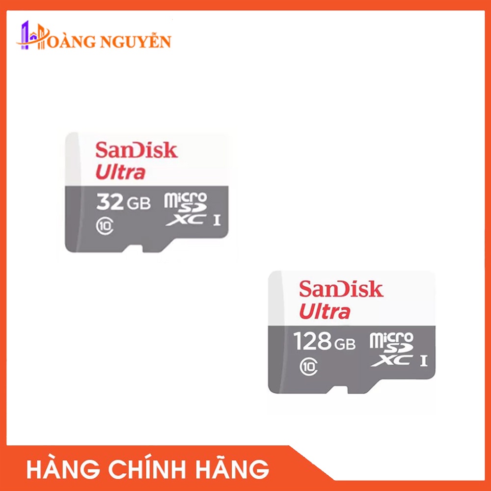 [NHÀ PHÂN PHỐI] Thẻ nhớ Sandisk (32GB/64GB/126GB)